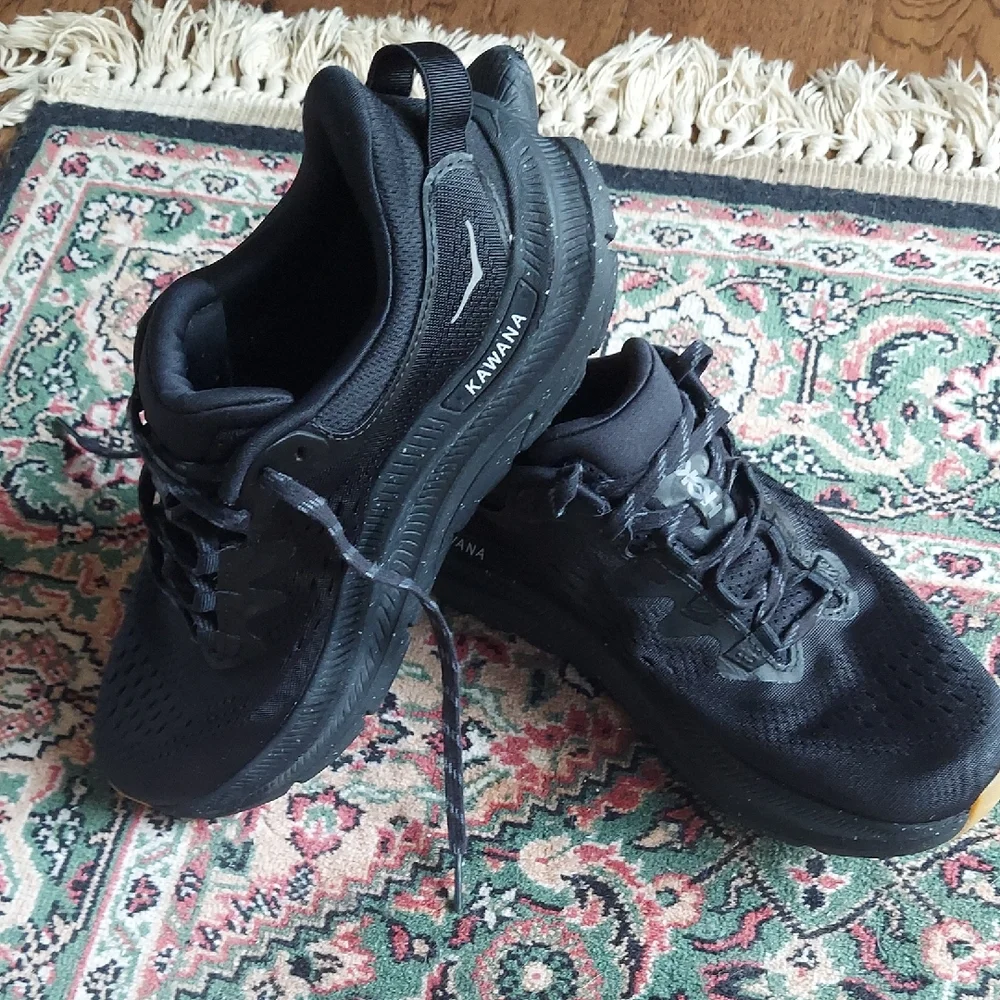 Womens Black Kawana 2Running Shoes 8B EU40 JPN 25 UK 6.5 - Picture 2 of 6